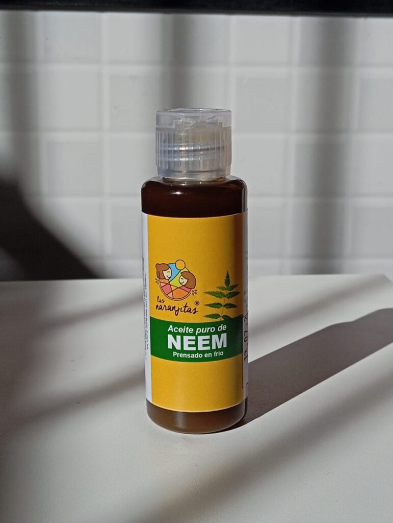 Aceite de Neem Puro (Prensado en Frío) – 60 ml